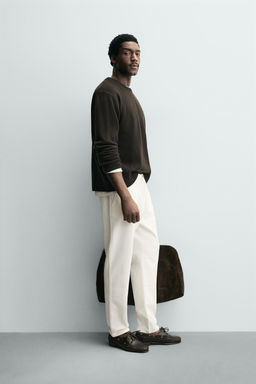 COMFORT JOGGER WAIST TROUSERS - Zara фото 4