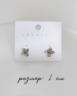 Стильные серьги
