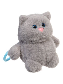 Мягкая игрушка «Кот» на подвесе, цвет МИКС, 13 см