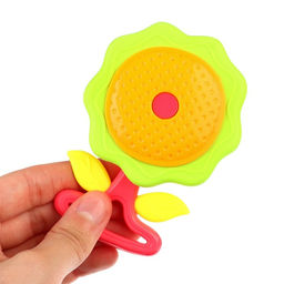 Набор погремушек Наш малыш с эластичными элементами, 2 шт, цвет МИКС, Крошка Я  фото 6