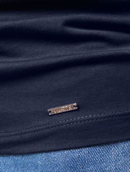 VILATTE / Джемпер из премиального хлопка с эластаном  фото 3