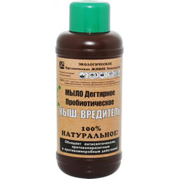 Дегтярное мыло Кыш-Вредитель 100% натур.0,5л. (1/14шт)