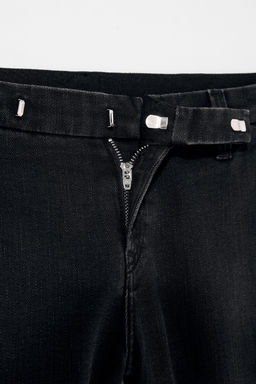 KATE MOSS X ZARA LOW-RISE FLARE JEANS фото 8