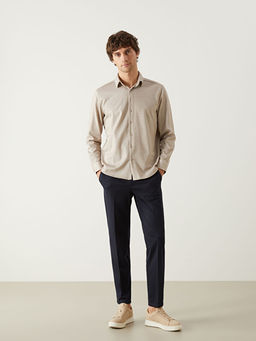 Slim Fit Uzun Kollu Erkek G?mlek
