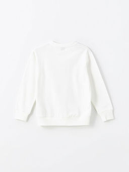 Bisiklet Yaka Erkek ?ocuk Sweatshirt - Waikiki фото 3