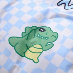 Комплект постельного белья на резинке Сатин Люкс KIDS 100% хлопок CDKR026 90*200*25/1.5 спальный/50-70 1 шт - Ситрейд фото 4