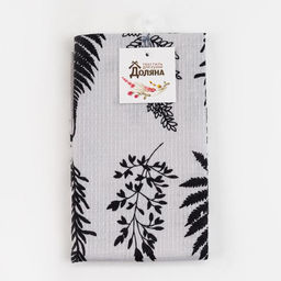 Полотенце кухонное Доляна Листья 35х60 см, 100% хлопок, 160г/м2  фото 5