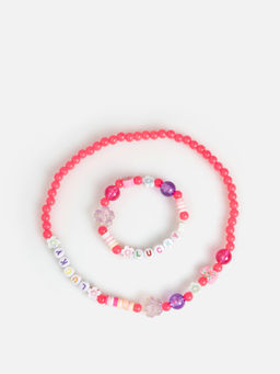 ACOOLA / Набор (бусы + браслет) детский Maddy разноцветный  фото 2