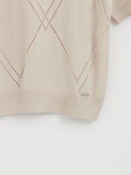 CONTE LDK 2330 Джемпер женский beige - Conte elegant фото 8