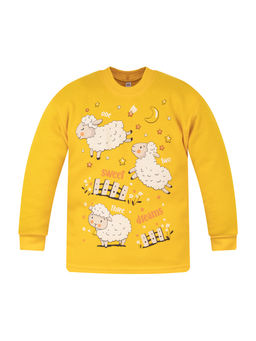 Пижама детская желтая овечки