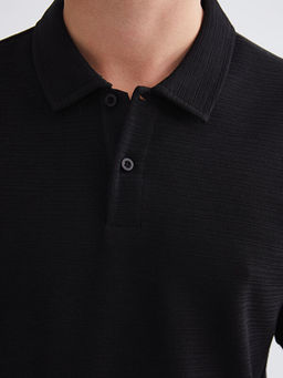 Polo Yaka K?sa Kollu Basic Erkek Ti??rt