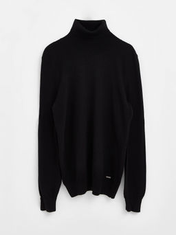 CONTE Джемпер с декоративными жемчужинами по рукавам LDK 148 black 20С-151СП