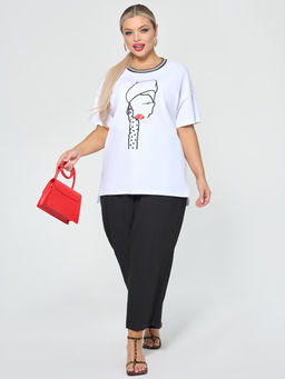 Футболка 0087-18 капучино - Dora фото 12