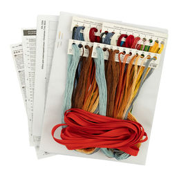 Набор для вышивания PANNA PR-7254 Юбка для новогодней ёлки 61 х 61 см