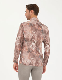 A__k Kahverengi Slim Fit Uzun Kollu G_mlek - Pierre cardin фото 5