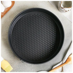 Разъемная форма для выпечки с антипригарным покрытием BE-4602N 26х7см - Delta фото 3