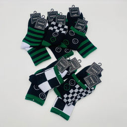 Носки женские МИНИ Смайлы трехцветные 10 шт. в уп (арт. W19-1)