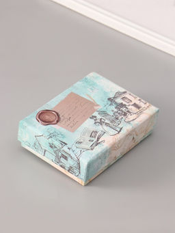 Подарочный набор для сургучной печати «Лапка котика», печать, ручка, сургуч, 12.5×10×3.6 см