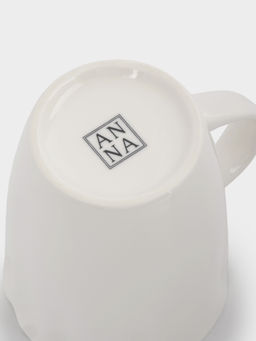 Кружка, 400 мл, фарфор P, белая, Волнистый край, White ocean - Anna lafarg фото 7