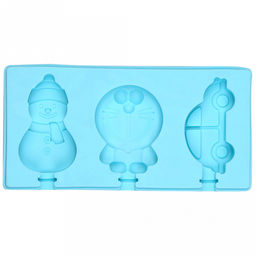 Форма силиконовая для замораживания фруктового льда/мороженого "Ассорти-3" 18х9х2см, цвета микс (Китай)