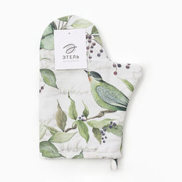 Варежка-прихватка Этель. Готовь с душой, 20?27 см,100% хлопок, ватин 250 г/м?