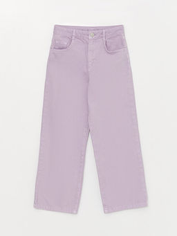 Wideleg K?z ?ocuk Jean Pantolon
