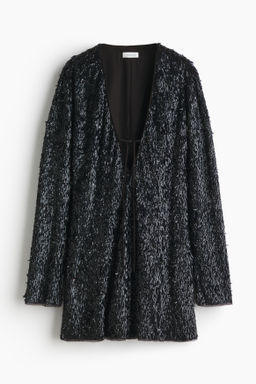 Vestido con escote de pico