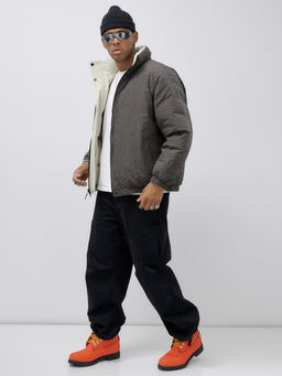 Куртка двухсторонняя мужская молодежная зимняя хаки цвета 25311TK - Mtforce фото 16