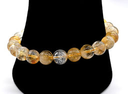 Браслет из цитрина шарик 9мм, 20г