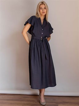 платье лен 57%, вискоза 43% - Волтри фото 6