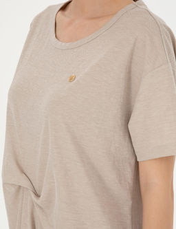 Bej Regular Fit _rme Elbise - Pierre cardin фото 6