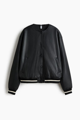 Cazadora bomber revestida