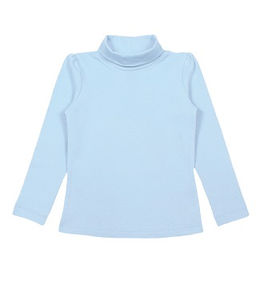 CRB wear/CWKG 63028-43 (CAK 61146) Водолазка для девочки, голубой/Ex.Cherubino