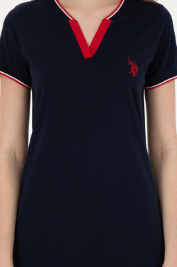 Женская темно-синяя ночная рубашка Неожиданная скидка в корзине - U.s. polo assn фото 13