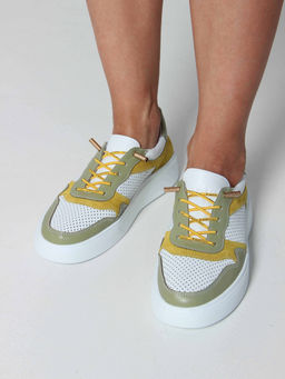 Кеды EDART 149.LusiR2 w. Авокадо желтый - Ed'art фото 8