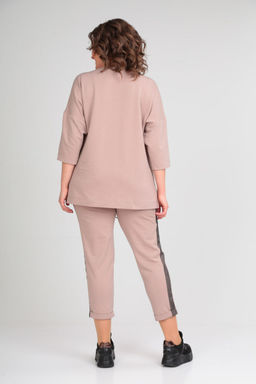 Костюм Michel Chic 1329/1 пудра, черный  фото 5