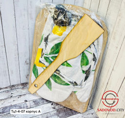 Доска 4 в 1, прихватка, рукавицы, лопата