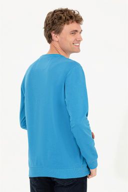 Мужской кобальтово-синий свитшот Неожиданная скидка в корзине - U.s. polo assn фото 5