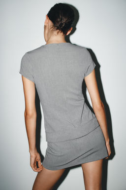 BELTED SHORT DRESS - Zara фото 13
