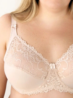 Бюстгальтер Misstyle 2504 Серебристый пион