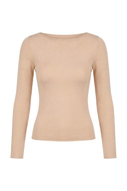 Tas Yumusak Dokulu Kay?k Yaka Triko Kazak TWOAW26KZ00293