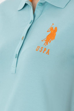 Kad_n Su Ye_ili Basic Polo Yaka Ti__rt