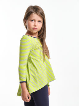 Футболка для девочки UD 3229 салатовый - Mini maxi фото 2