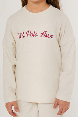 U. S. Polo Assn Кремовый пижамный комплект для девочки - U.s. polo assn фото 10