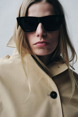 SHORT WATER-REPELLENT TRENCH COAT ZW COLLECTION - Zara фото 18
