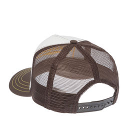 Бейсболка STETSON арт. 7751103K TRUCKER CAP AMERICAN HERITAGE (коричневый / белый)  фото 2