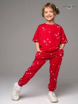 Костюм Daily girl беленькие сердечки mini