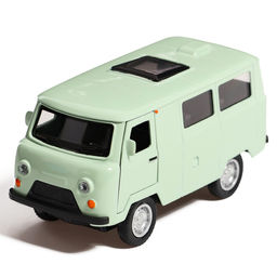 Машинка металлическая УАЗ 3962. Спецтехника, инерция, 1:32, световые и звуковые эффекты, цвет МИКС - Автоград фото 7