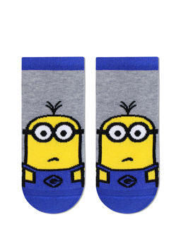Цена за 2 пары БРЕСТСКИЕ Носки детские MINIONS 3095 серый меланж 20С3095 рис 708