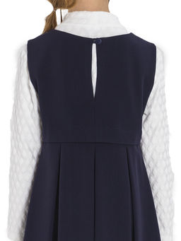 Школьный сарафан для девочки О76489 - Карамелли фото 5